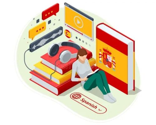 Learning Spanish with books and media