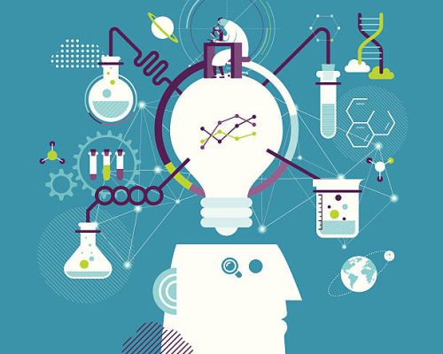 Vector illustration - Research & development
