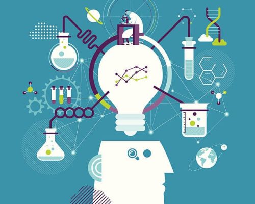 Vector illustration - Research & development