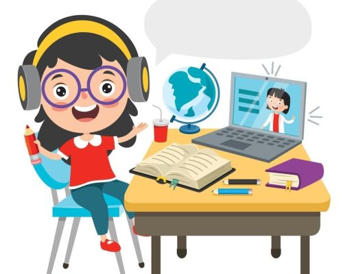 online-learning-concept-with-cartoon-character-vector